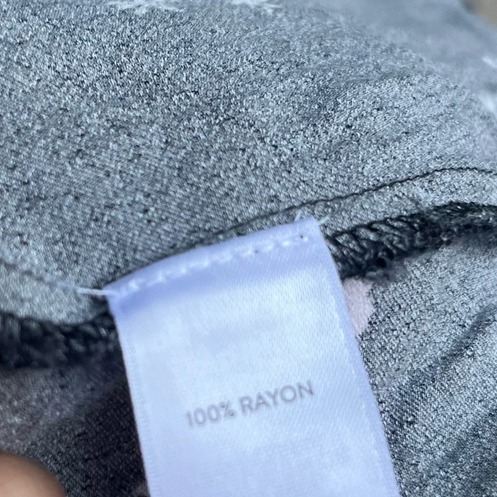 Gorgeous JJill Black Flowered Dress - Picture 5 of 5